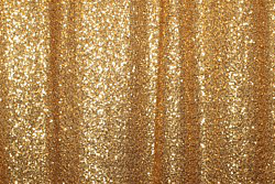 Sample gold sequin photo booth backdrop curtain.